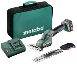 Аккумуляторные газонные ножницы-кусторез для травы и кустов POWERMAXX SGS 12 Q Metabo 601608500