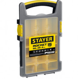 Пластиковый органайзер Stayer ROCKET-15 2-38031_z01