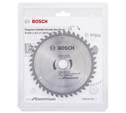 Пильный диск ECO AL (150x20 мм; 42T) Bosch 2608644387