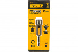 Торцевой ключ магнитный 13 мм, DEWALT IMPACT Easy Clean DT7450