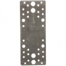 Крепежная пластина ЗУБР 200x80 x 2мм КП-2.0 310236-200-80