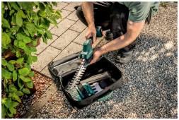 Аккумуляторные газонные ножницы-кусторез для травы и кустов POWERMAXX SGS 12 Q Metabo 601608850