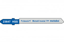 Набор пилок для лобзика по металлу 5 шт. (51х1,2 мм) Metabo 623647000