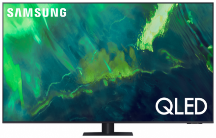 65&quot; (163 см) Телевизор LED Samsung QE65Q70AAUXRU серый
