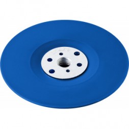 Тарелка опорная пластиковая под круг фибровый Профессионал (150 мм; М14) для УШМ Зубр 35775-150