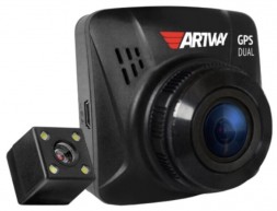 Видеорегистратор Artway AV-398 GPS Dual, 2 камеры, GPS