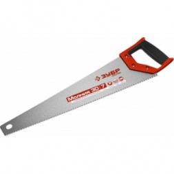 Универсальная ножовка 500 мм, 7TPI, 3D зуб, ЗУБР МОЛНИЯ-3D 15077-50