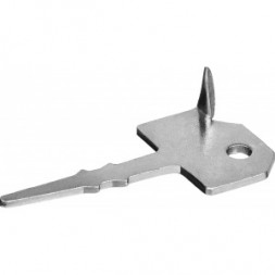 Ключ - крепеж с шипом ЗУБР 60х30 мм для террасной доски, оцинкованный, 200 шт 30705