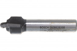 Фреза пазовая фасонная (12.7х46 мм; R2.4 мм; хвостовик 8 мм) по дереву Bosch 2.608.628.398