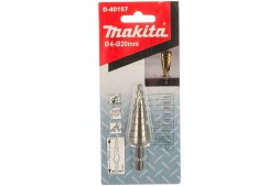 Сверло ступенчатое по металлу (9 ступеней; 4-20 мм; HSS) Makita D-40157