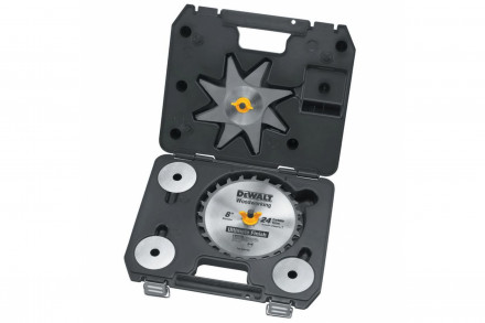 Набор дисков пильных для выборки паза DADO (2 шт; 203х16 мм; 24Т) DEWALT DW7670